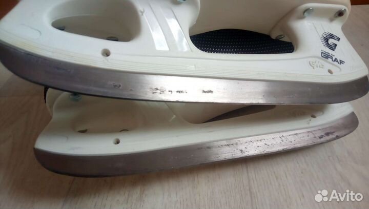 Коньки хоккейные детские Graf 101 (размер 34-35)