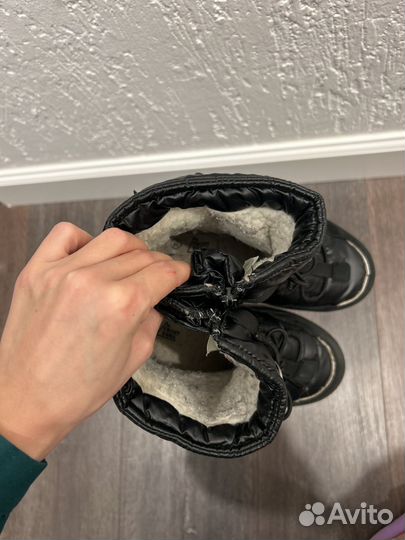 Дутики на девочку 35 размер