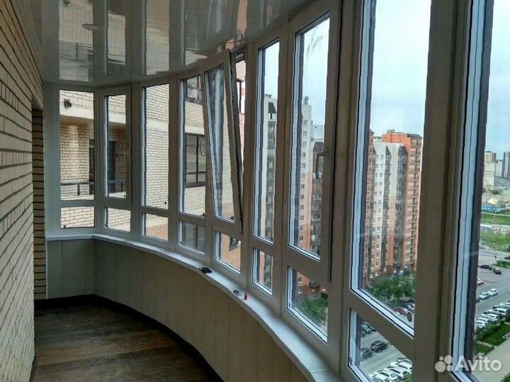 Остекление лоджий