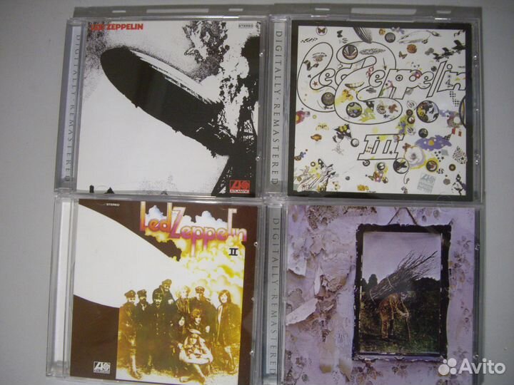 Коллекция Led Zeppelin на CD