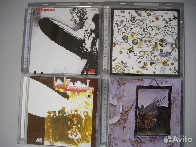 Коллекция Led Zeppelin на CD