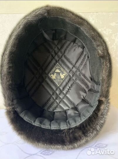 Меховая мужская кепка