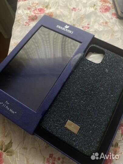 Чехол на iPhone 11 pro max swarovski