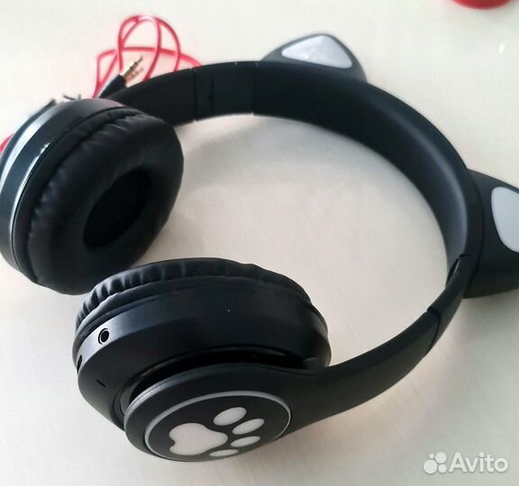 Беспроводные наушники накладные новые