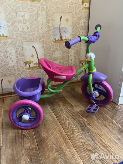 Велосипед новый 1,5-3-4 лет (рост 85-110см)
