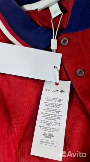 Поло Lacoste Новое Оригинал