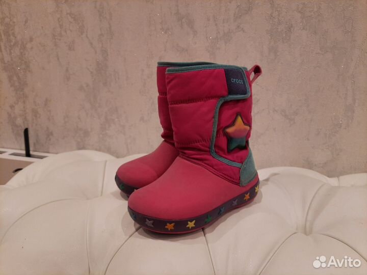 Crocs детские сапоги c8