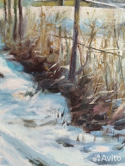 Картина маслом- 