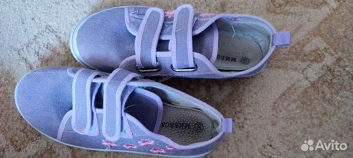 Кеды для девочки 35 размер