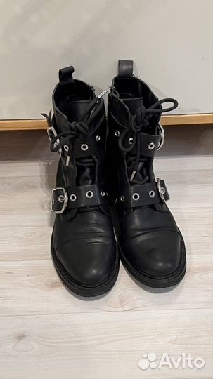 Ботинки натуральная кожа 39