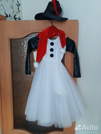 Костюм снеговика 116