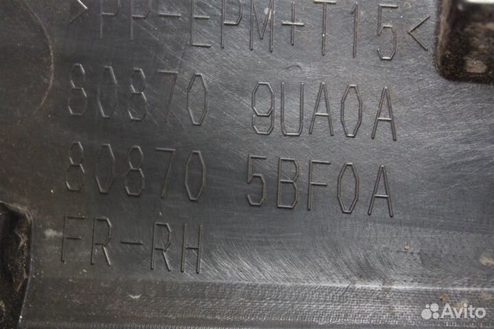 Молдинг двери передней правой Nissan murano Z52