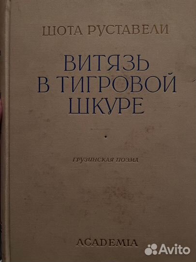 Шота руставели. Витязь в тигровой шкуре