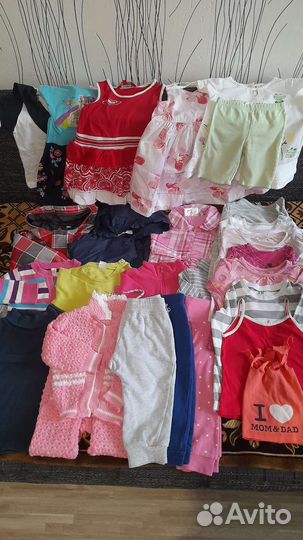 Вещи пакетомна девочку 80-92 размер