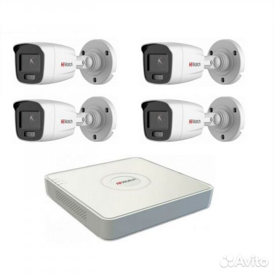 Видеонаблюдение - комплект (Новый)