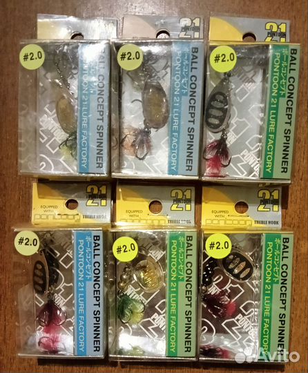 Блесны Pontoon 21 Ball Concept, Trait #2, #3