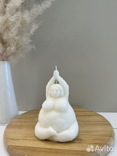 Свечи фигурные на подарок (йогини)