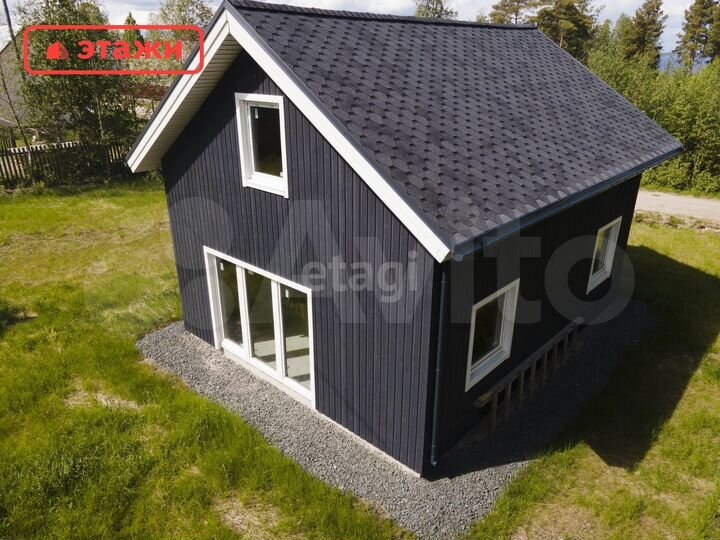 Дом 90,8 м² на участке 15 сот.