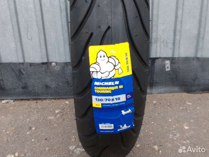 Мотошина 130 70 18 Мишлен командер 3