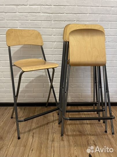 Стулья барные IKEA Франклин 4 шт