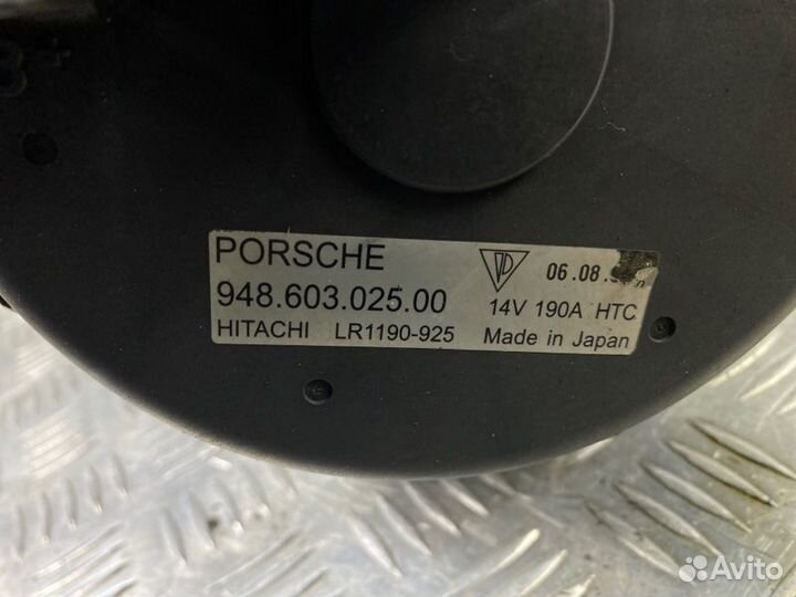 Генератор Porsche Cayenne 957 M48.01