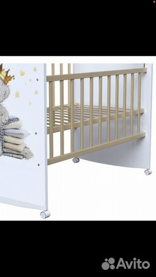 Детская кроватка-качалка