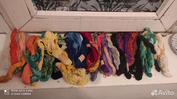 Нитки мулине СССР