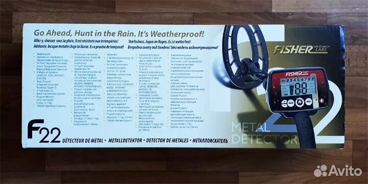 Металлоискатель Fisher F22