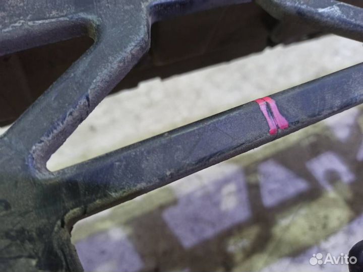 Юбка бампера заднего Порше