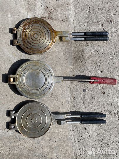 Вафельница, орешница, печенница СССР