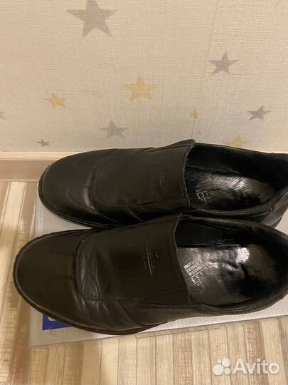 Кожаные туфли rieker мужские