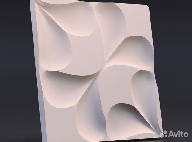 Гипсовая 3d панель Серпа