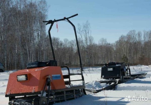 Мотобуксировщик Полкан 500К 15