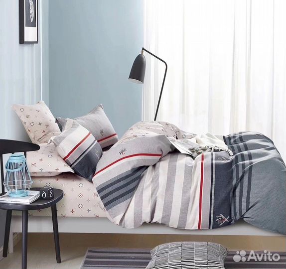 Постельное белье простынь на резинке по кругу