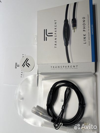Фоно кабель Transparent Link G6 Phono 1m