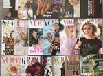 Русские и иностранные Vogue Bazaar Elle