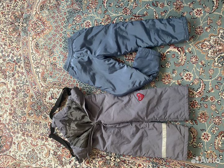 Зимние брюки для девочек 110