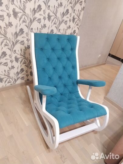 Кресло качалка с каретной стяжкой