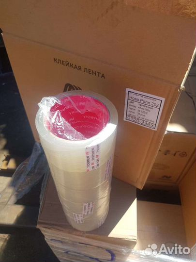 Скотч нова ролл 48 66 прозрачный