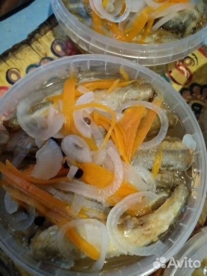 Корюшка маринованная