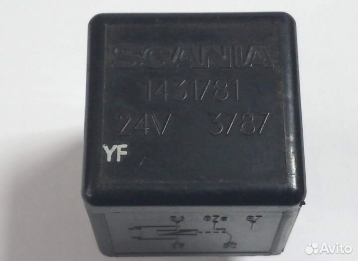 Реле scania 4-series 124 (01.95-12.04)
