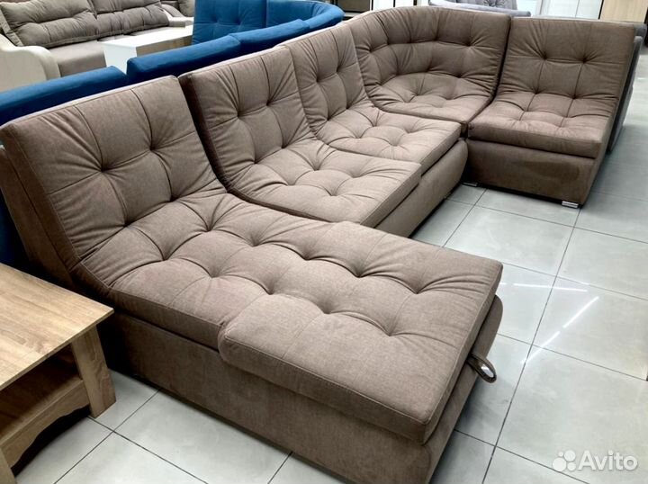 Диван трансформер п образный