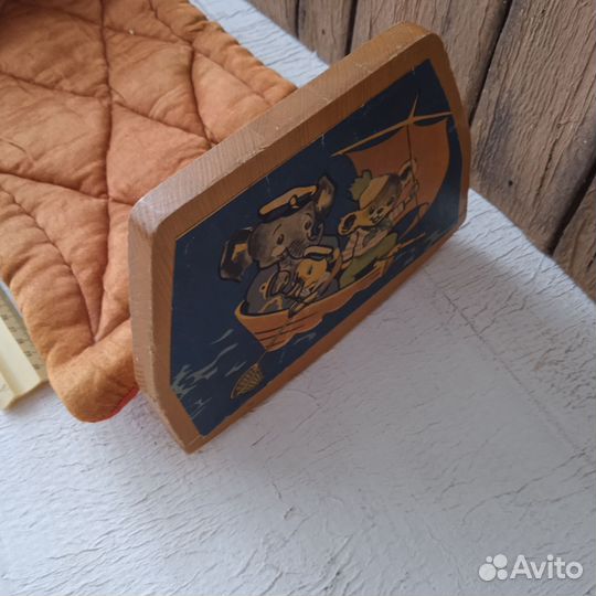 Кровать-качалка СССР для куклы