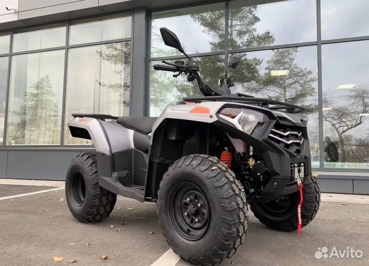 Квадроцикл Loncin TRV350 Pro черно-серый