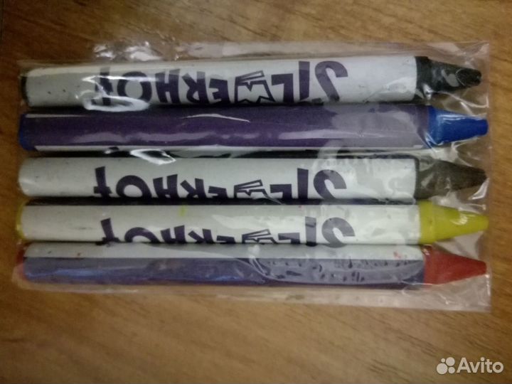 Колпачки-стир.резинки на карандаши,краски,восковые