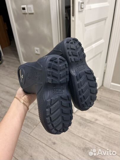 Детские резиновые сапоги crocs