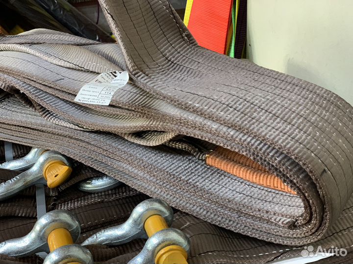 Трос буксировочный 42тн./5м.(180 мм.)комплект 2шт