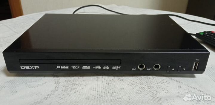 Видеоплеер DVD караоке dexp DVD-26GMK-01