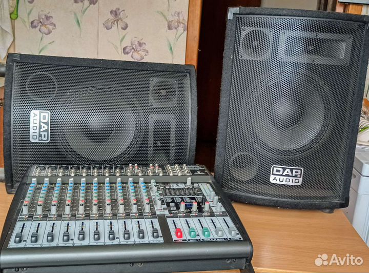 Микшерный пульт акт. Behringer Europover PMP3000