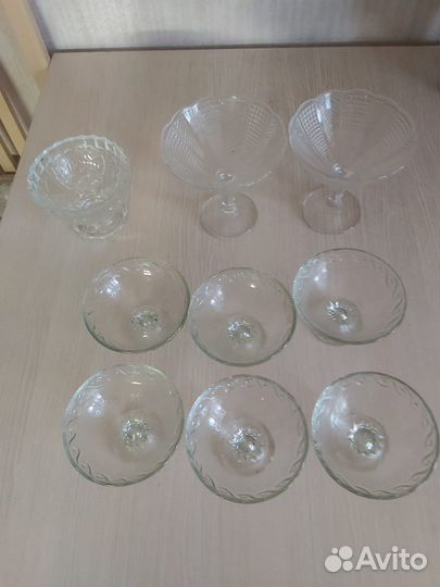 Креманки стекло СССР